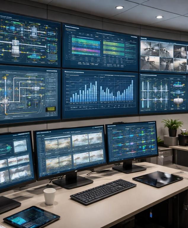 Gebäudeautomation und Automation von Ingenieurbauwerken